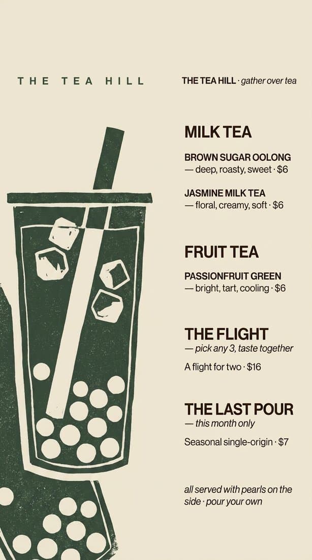 The Tea Hill brand asset 6